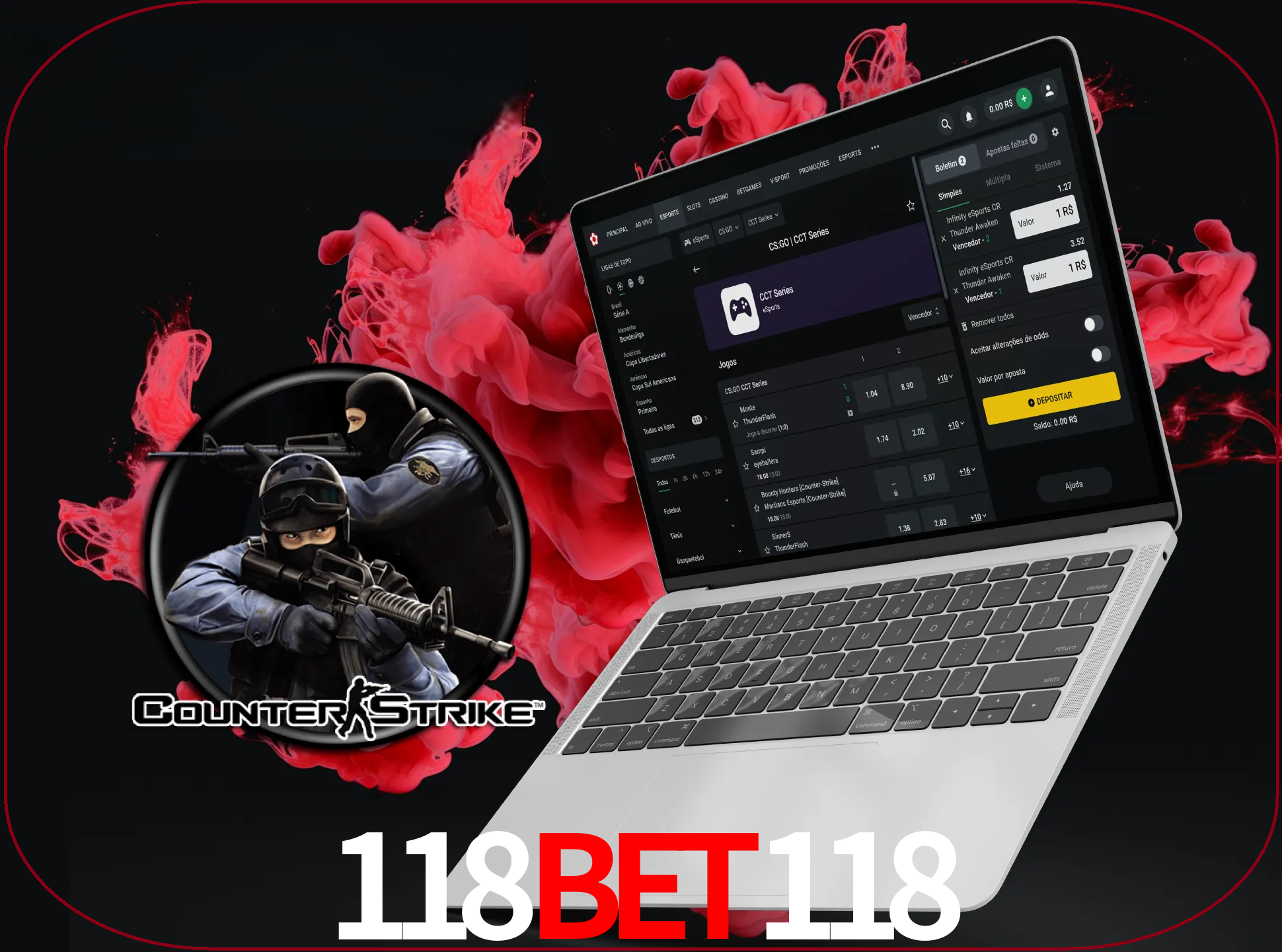 Um grande número de jogos irá agradar aos fãs deste jogo de tiro no sítio Web e na aplicação da empresa 118BET118.