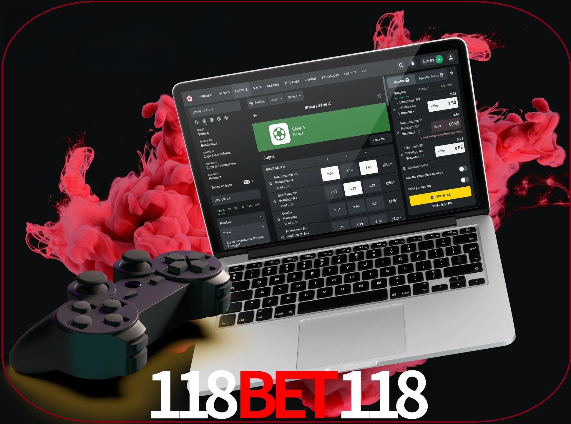 Visite a secção especial de jogos de vídeo em 118BET118 para descobrir em que jogos pode apostar e ganhar muito dinheiro.